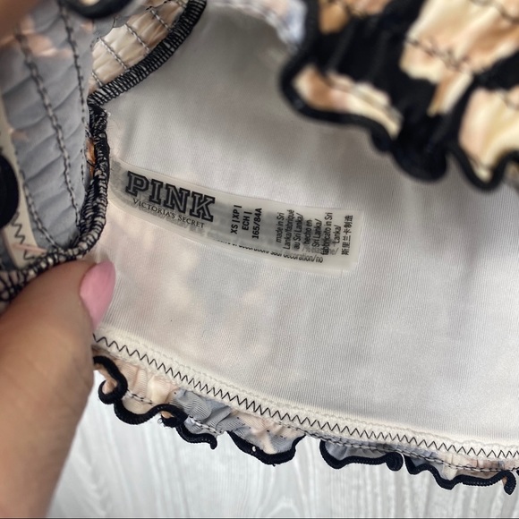 Pink Victoria Secret Swim Top Off the Shoulder - Picture 5 of 5